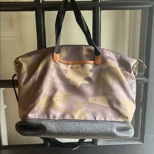 Stella and Dot expandable weekend bag.